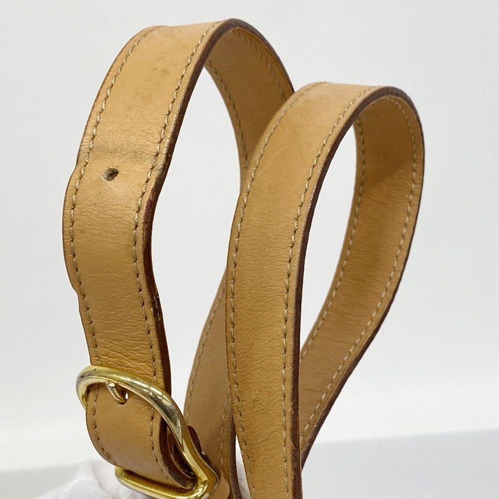 Celine Shoulder Bag Macadam Brown Gold — view 9