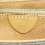 Celine Shoulder Bag Macadam Brown Gold — view 5