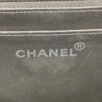 Chanel Handbag Canvas Black White Silver — view 5