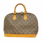 Louis Vuitton Handbag Monogram Alma Brown