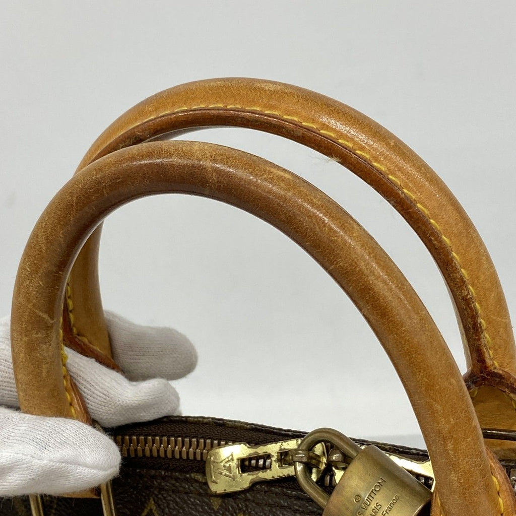 Louis Vuitton Handbag Monogram Alma Brown — view 8