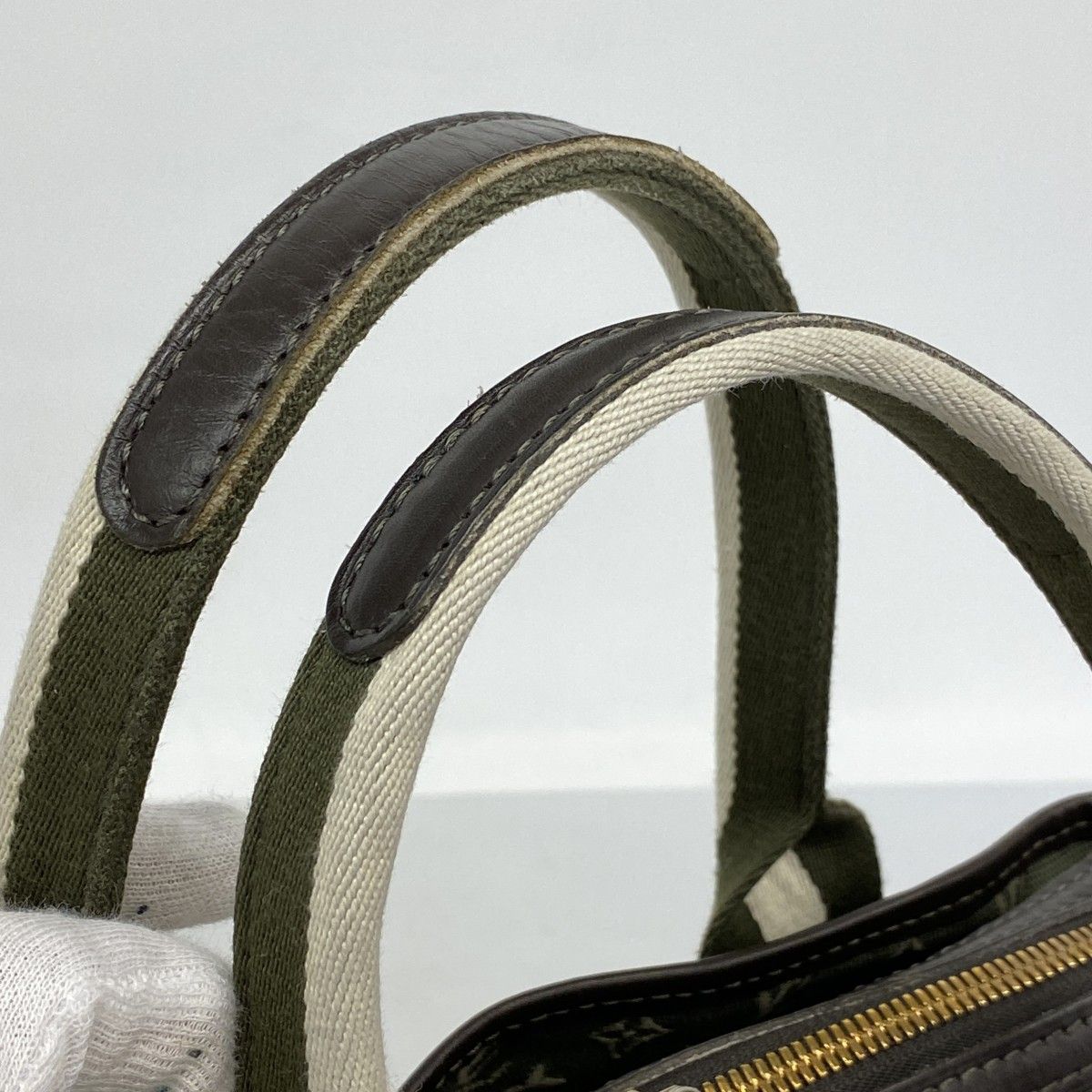 Louis Vuitton Handbag Monogram Mini Sac Marie Kate Khaki — view 9