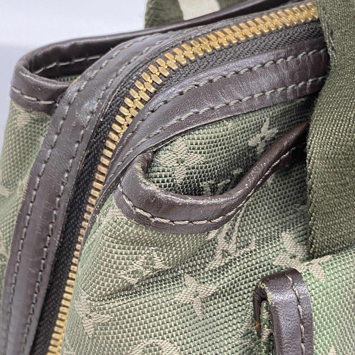 Louis Vuitton Handbag Monogram Mini Sac Marie Kate Khaki — view 6