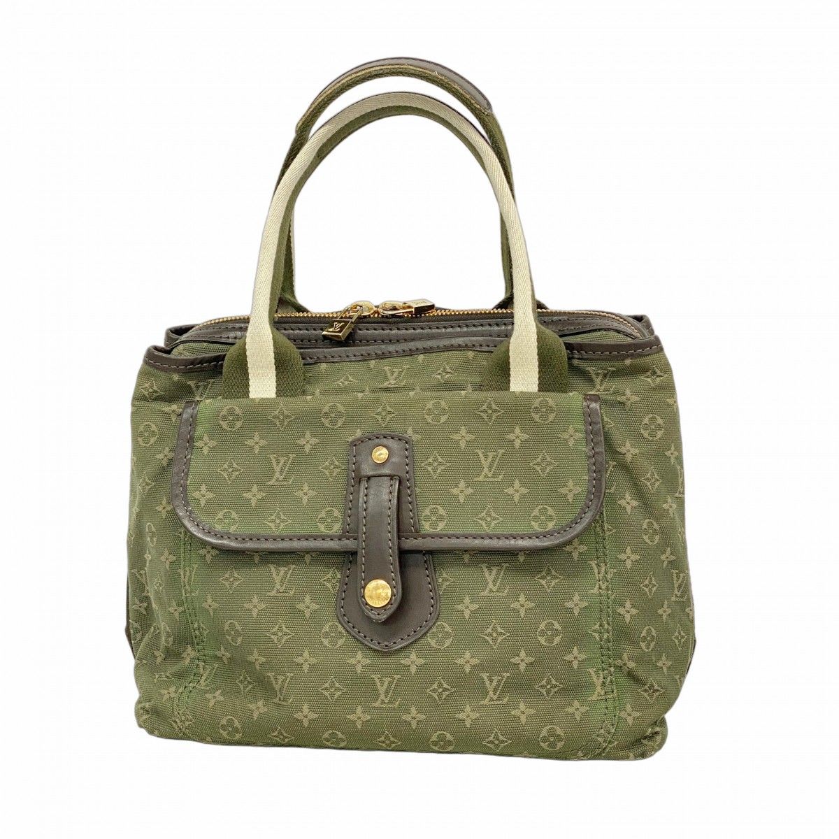 Louis Vuitton Handbag Monogram Mini Sac Marie Kate Khaki