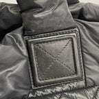 Chanel Tote Coco Cocoon Nylon Black Silver — view 7