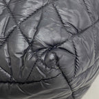 Chanel Tote Coco Cocoon Nylon Black Silver — view 6