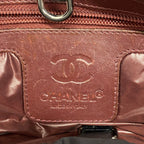 Chanel Tote Coco Cocoon Nylon Black Silver — view 5