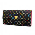 Louis Vuitton Wallet Monogram Multicolor Portefeuille Sarah Noir Grenade