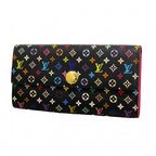 Louis Vuitton Wallet Monogram Multicolor Portefeuille Sarah Noir Grenade