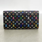 Louis Vuitton Wallet Monogram Multicolor Portefeuille Sarah Noir Grenade — view 8