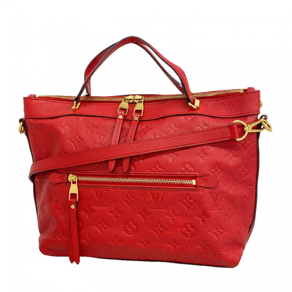 Louis Vuitton Handbag Monogram Empreinte Bastille PM Cerise 2-Way