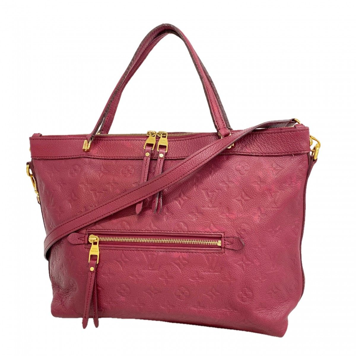 Louis Vuitton Handbag Monogram Empreinte Bastille MM Aurore 2-Way