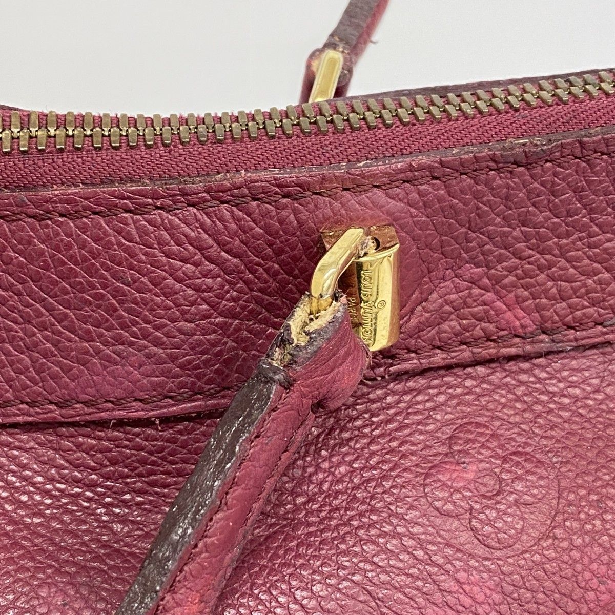 Louis Vuitton Handbag Monogram Empreinte Bastille MM Aurore 2-Way — view 7