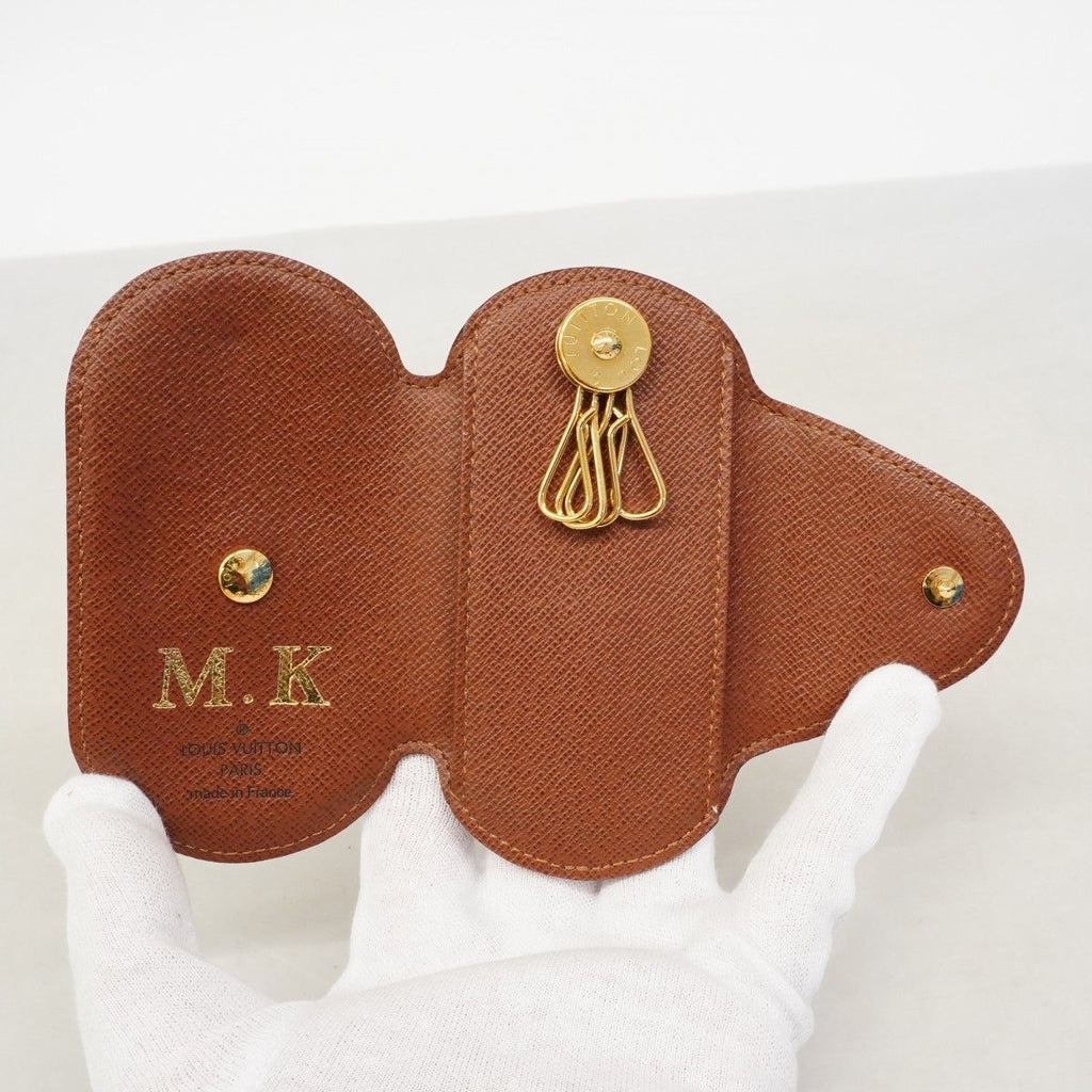 Louis Vuitton Key Case Monogram Multicles Long PM Brown Key Holder — view 3