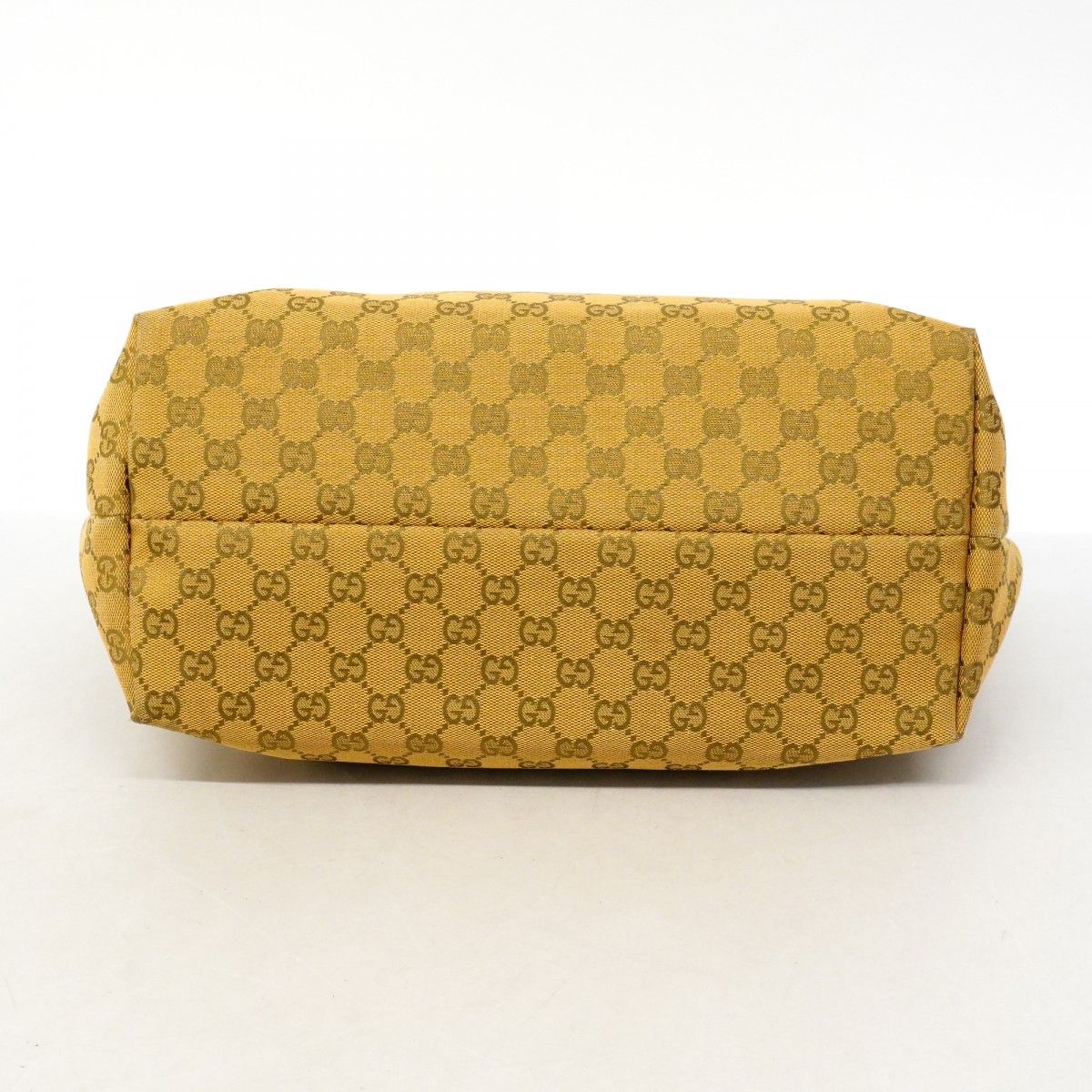 Gucci Tote GG Canvas Brown Gold — view 3