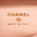 Chanel Vanity Bag Quilted Lambskin Pink Champagne Gold 2-Way — view 5