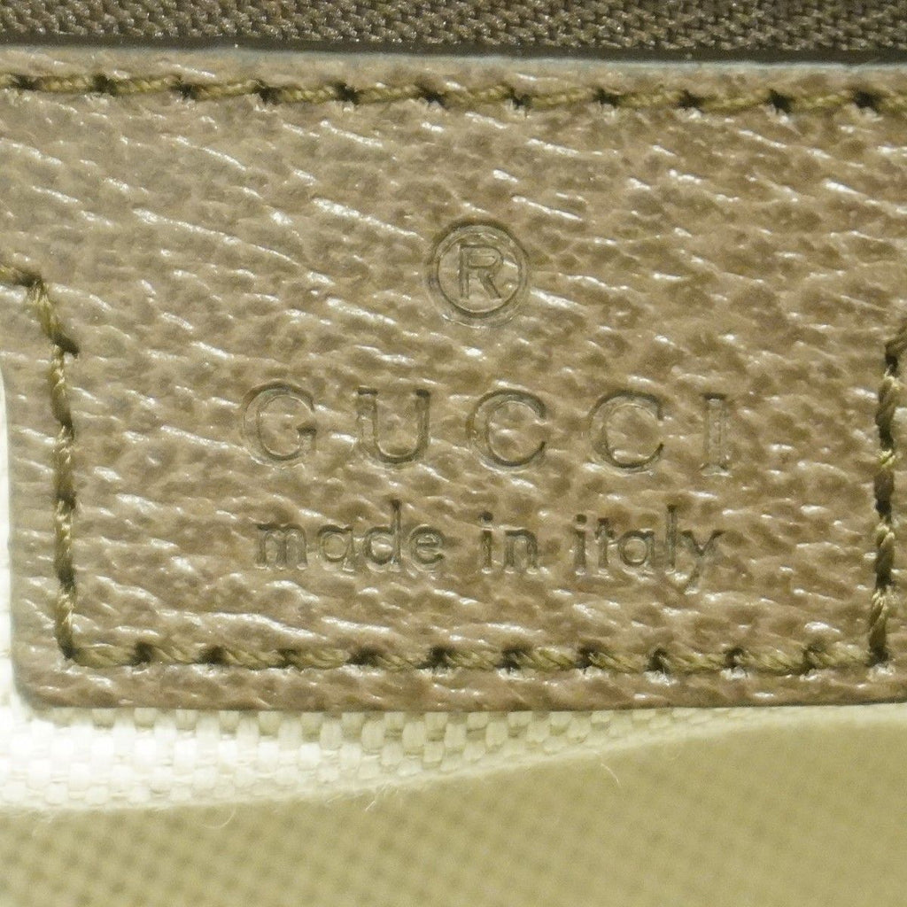 Gucci Handbag Camouflage Blue Brown Silver 2-Way — view 5