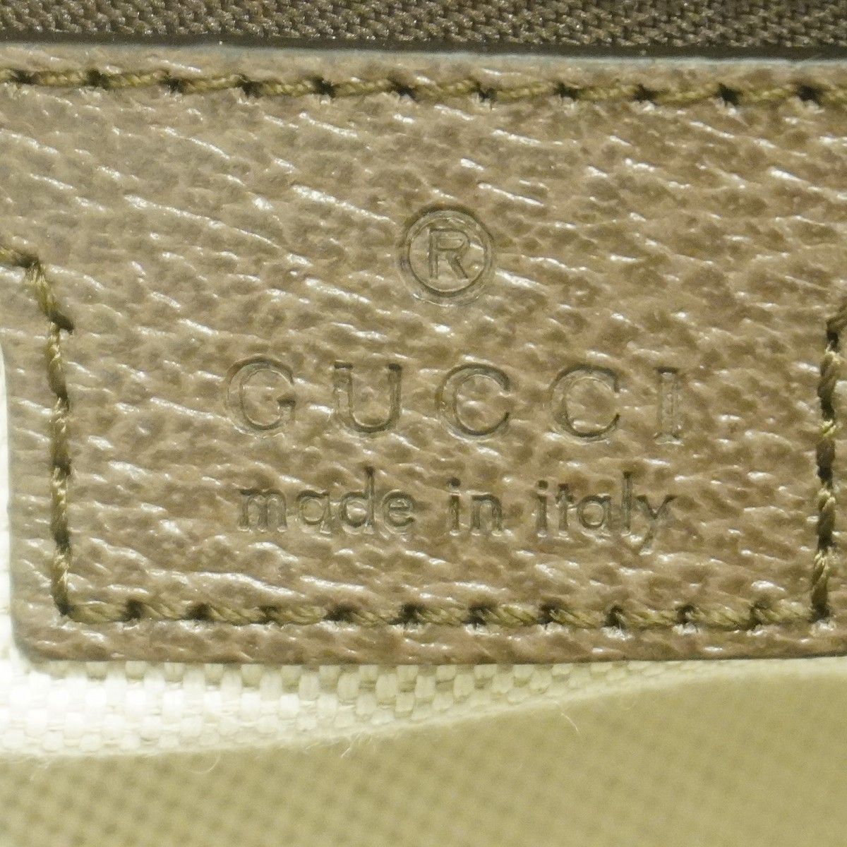Gucci Handbag Camouflage Blue Brown Silver 2-Way — view 5