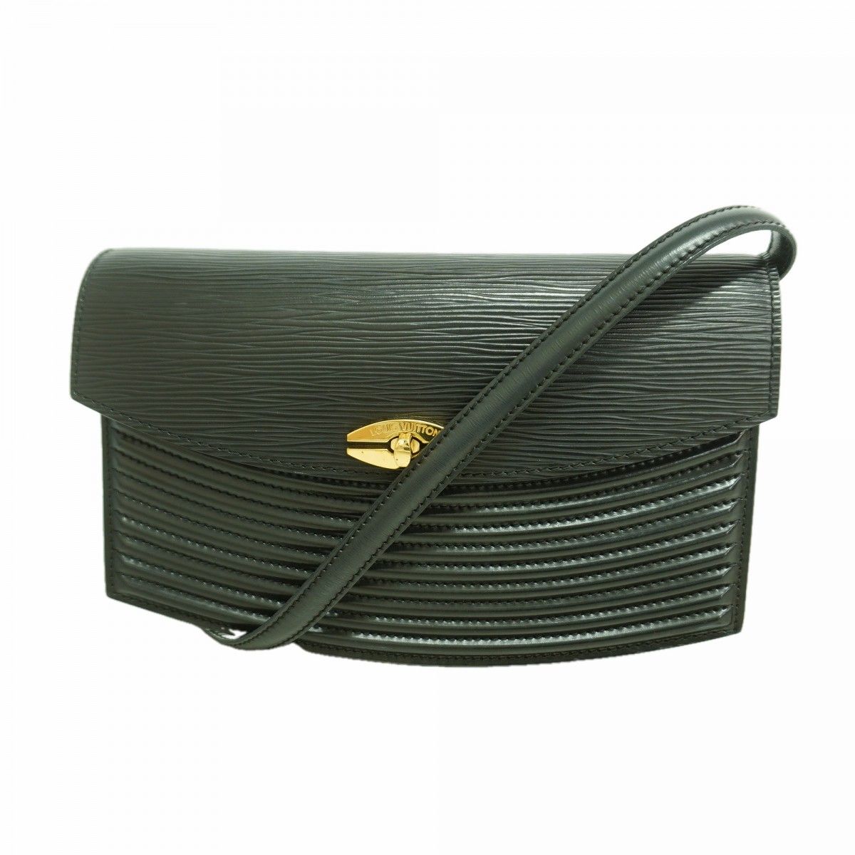 Louis Vuitton Shoulder Bag Epi Preble Noir