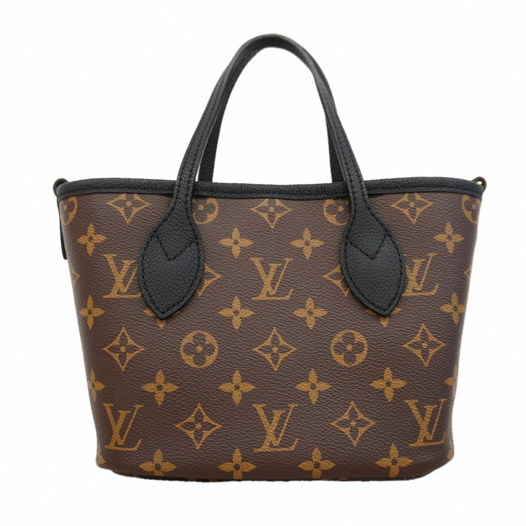 Louis Vuitton Handbag Monogram Neverfull Inside Out BB Brown Noir 2-Way — view 9