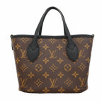 Louis Vuitton Handbag Monogram Neverfull Inside Out BB Brown Noir 2-Way — view 9