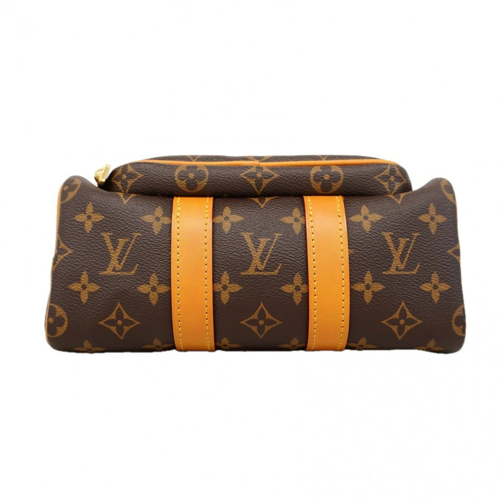 Louis Vuitton Handbag Monogram Archive Keepall Cargo 25 Brown 2-Way — view 3