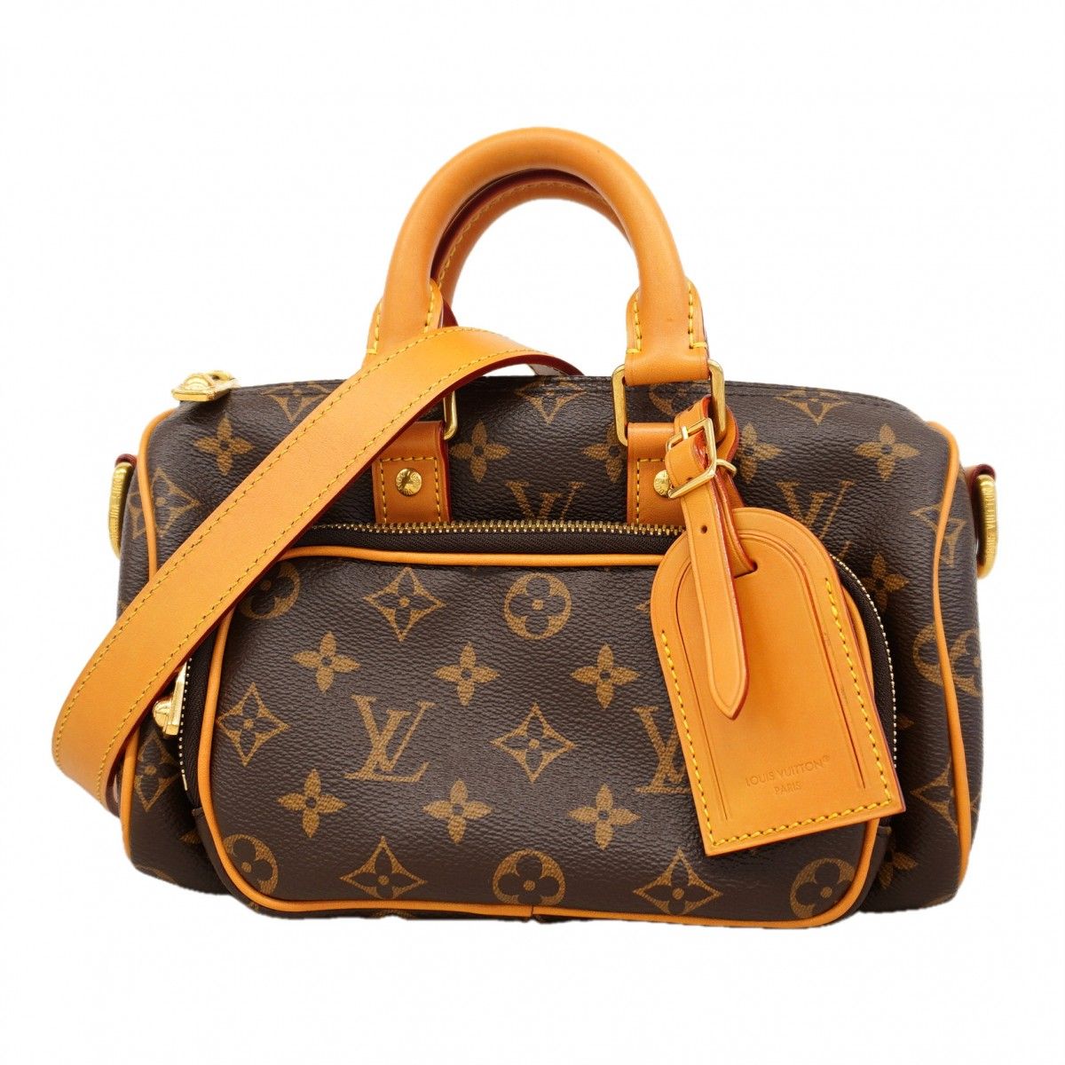 Louis Vuitton Handbag Monogram Archive Keepall Cargo 25 Brown 2-Way