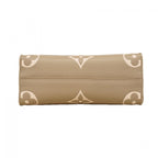 Louis Vuitton Handbag Monogram Empreinte Bicolor On The Go PM Tourtelle Cream — view 3