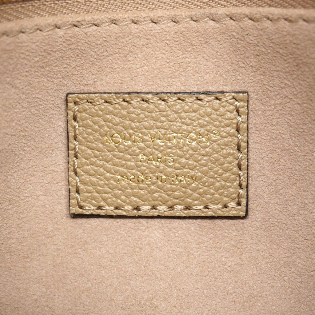 Louis Vuitton Handbag Monogram Empreinte Bicolor On The Go PM Tourtelle Cream — view 5