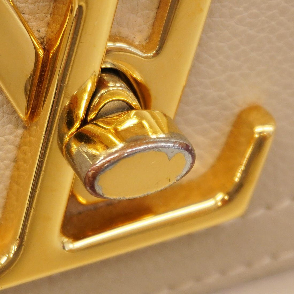 Louis Vuitton Handbag Calf Lockme Gray Ju 2-Way — view 9