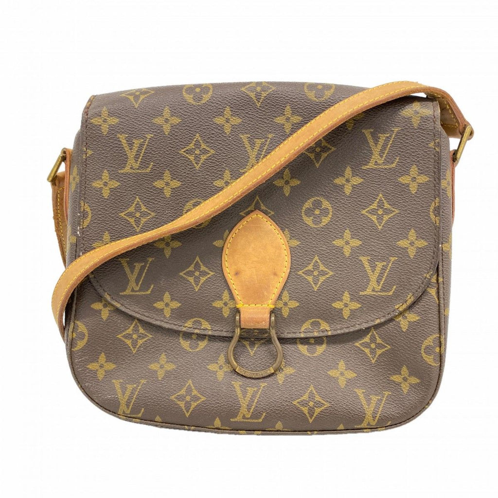 Louis Vuitton Shoulder Bag Monogram Saint Cloud GM Brown