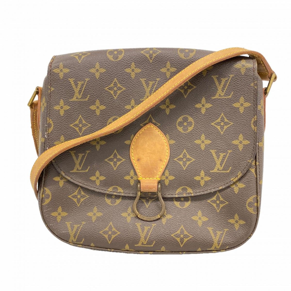 Louis Vuitton Shoulder Bag Monogram Saint Cloud GM Brown