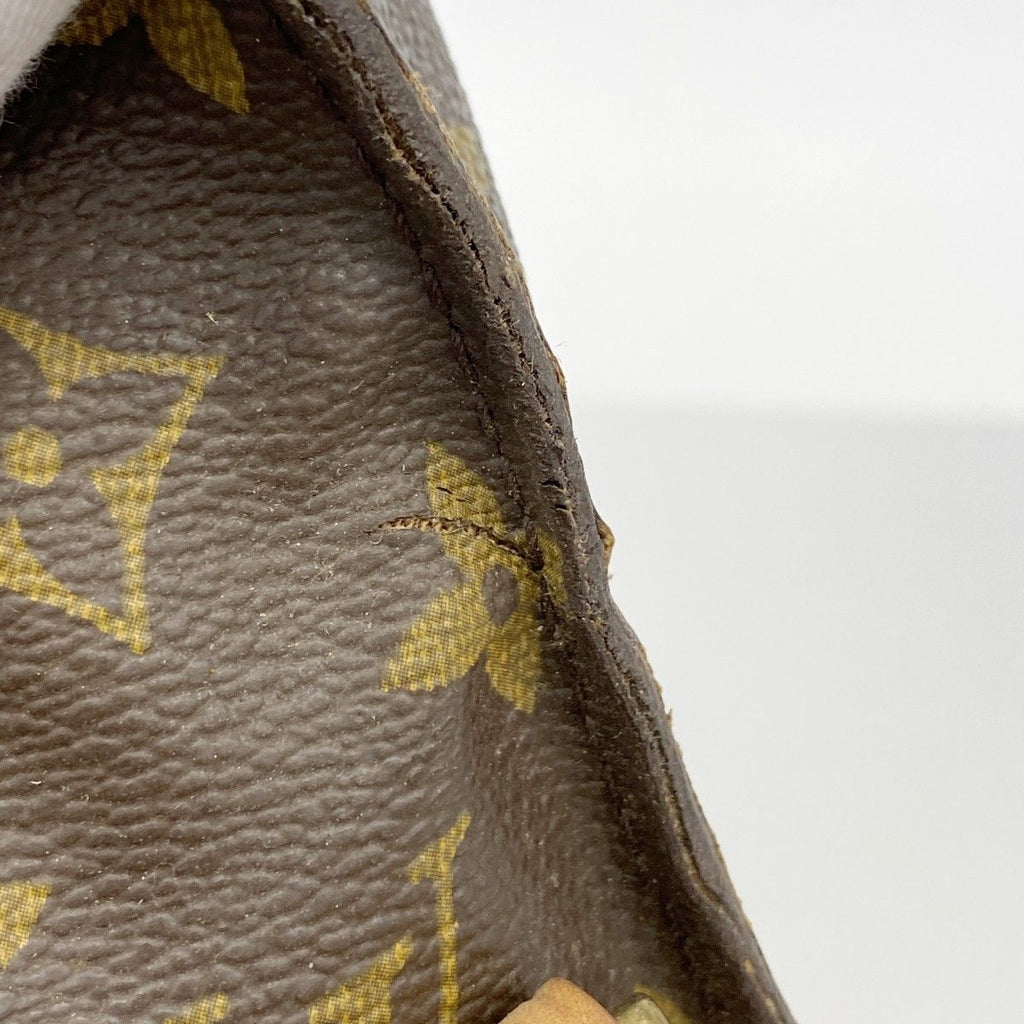 Louis Vuitton Shoulder Bag Monogram Saint Cloud GM Brown — view 8
