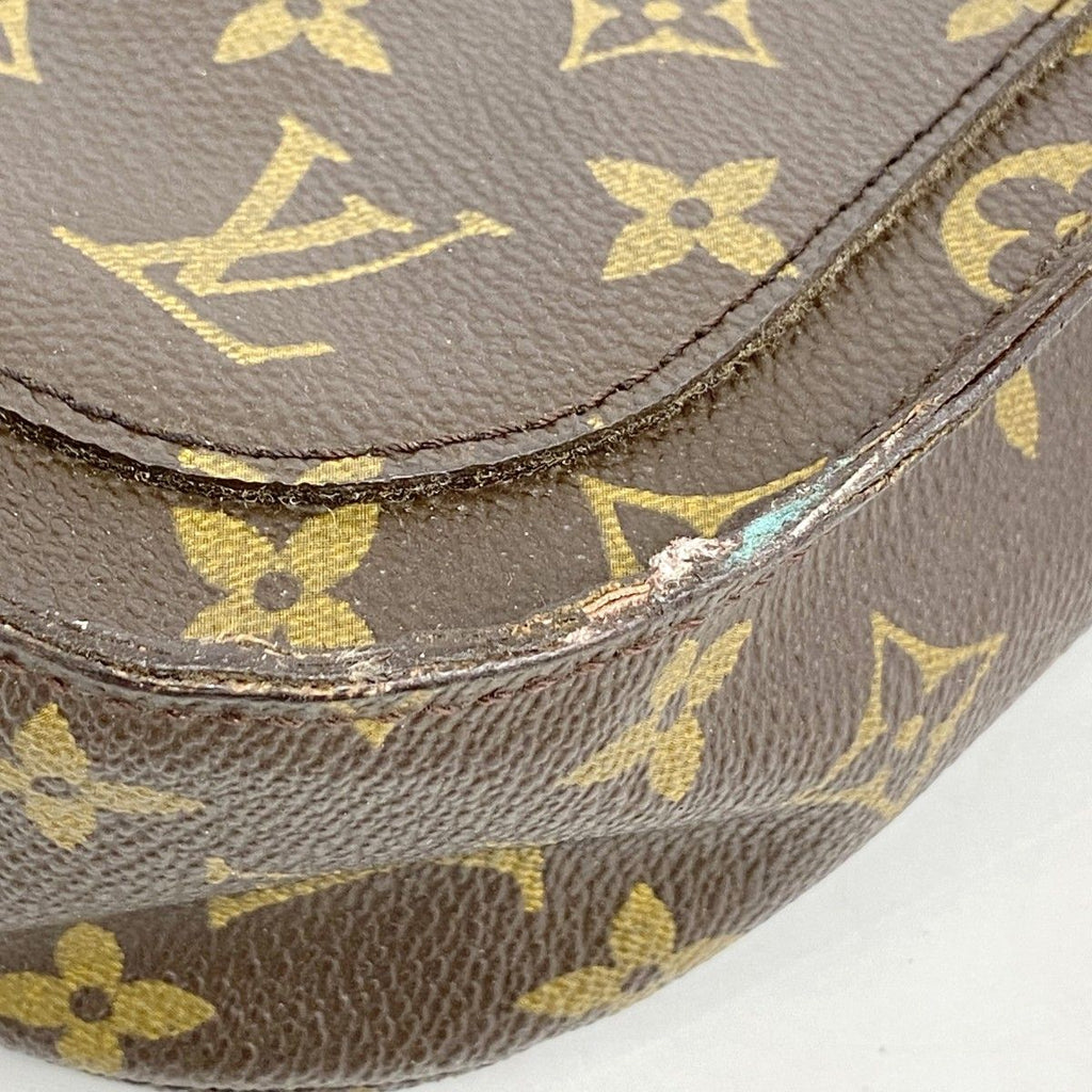 Louis Vuitton Shoulder Bag Monogram Saint Cloud GM Brown — view 6