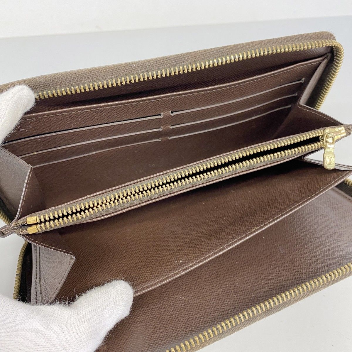 Louis Vuitton Wallet Damier Zippy Organizer Ebene — view 3