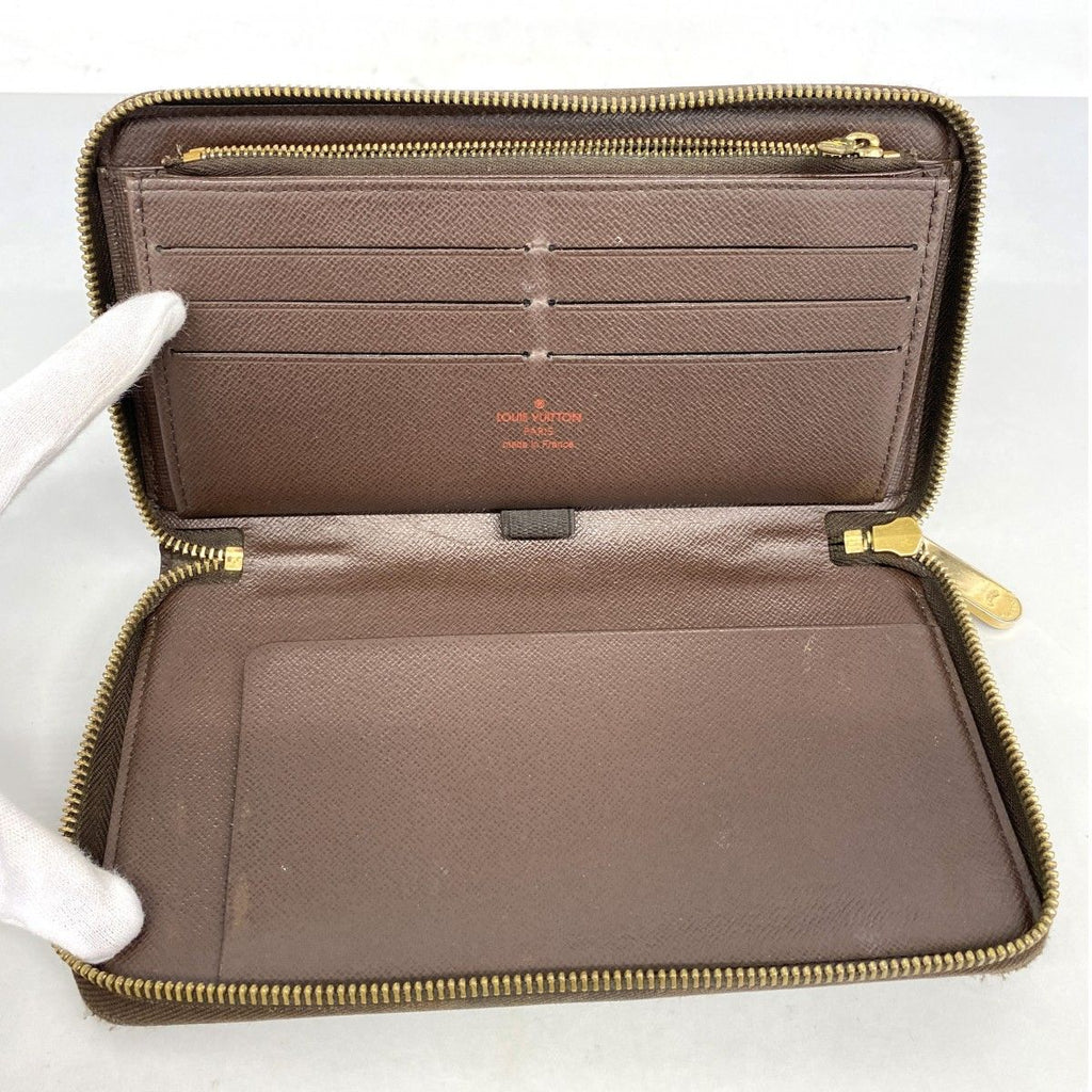 Louis Vuitton Wallet Damier Zippy Organizer Ebene — view 9