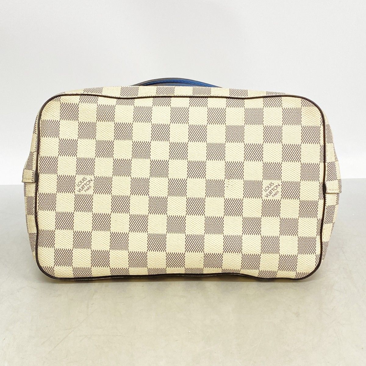 Louis Vuitton Shoulder Bag Damier Azur Neo Noe White Blue — view 3