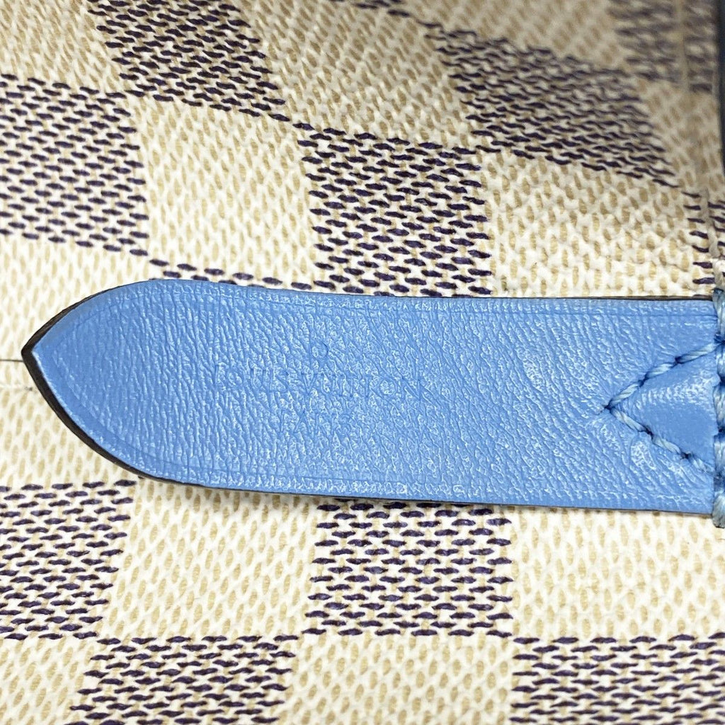 Louis Vuitton Shoulder Bag Damier Azur Neo Noe White Blue — view 5