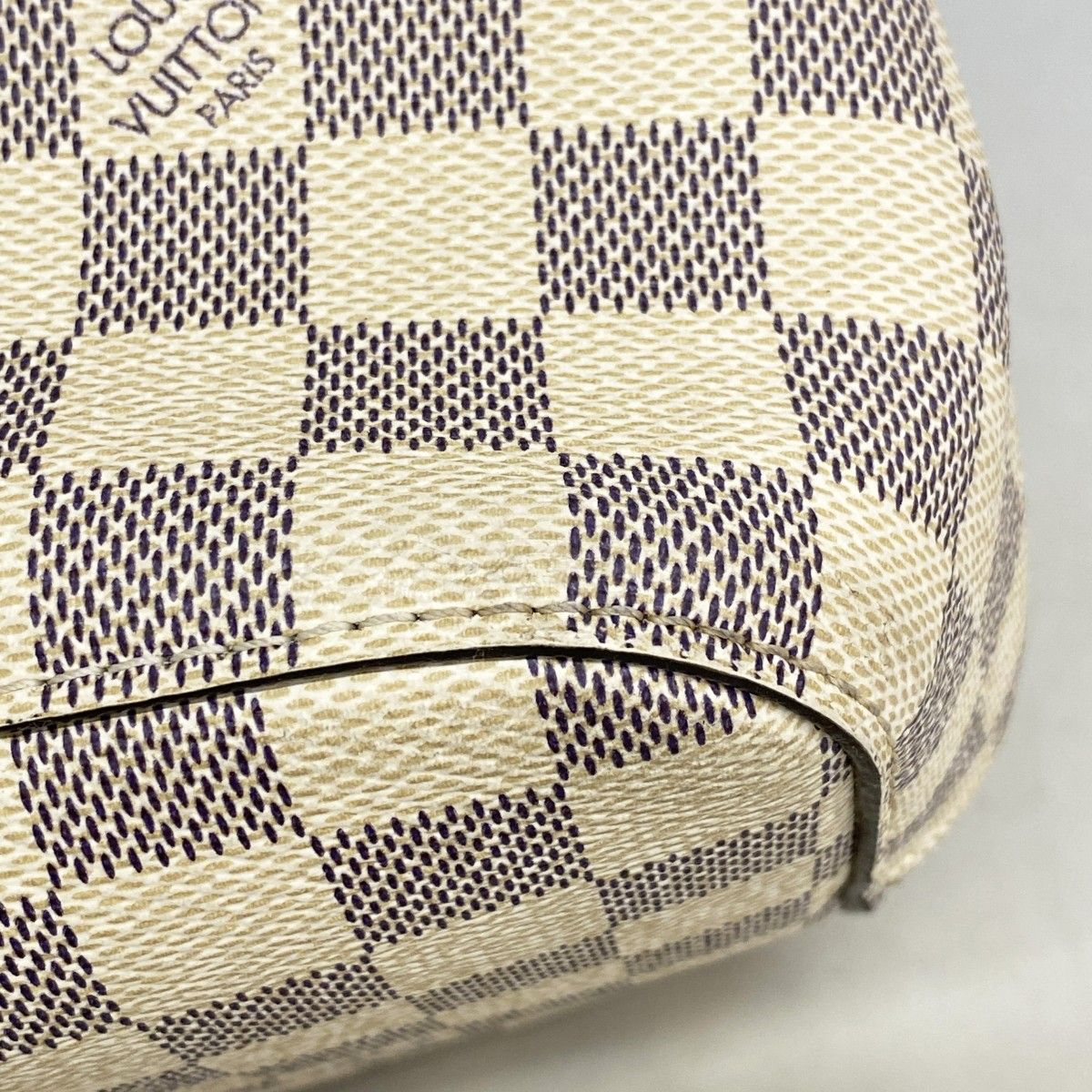 Louis Vuitton Shoulder Bag Damier Azur Neo Noe White Blue — view 6