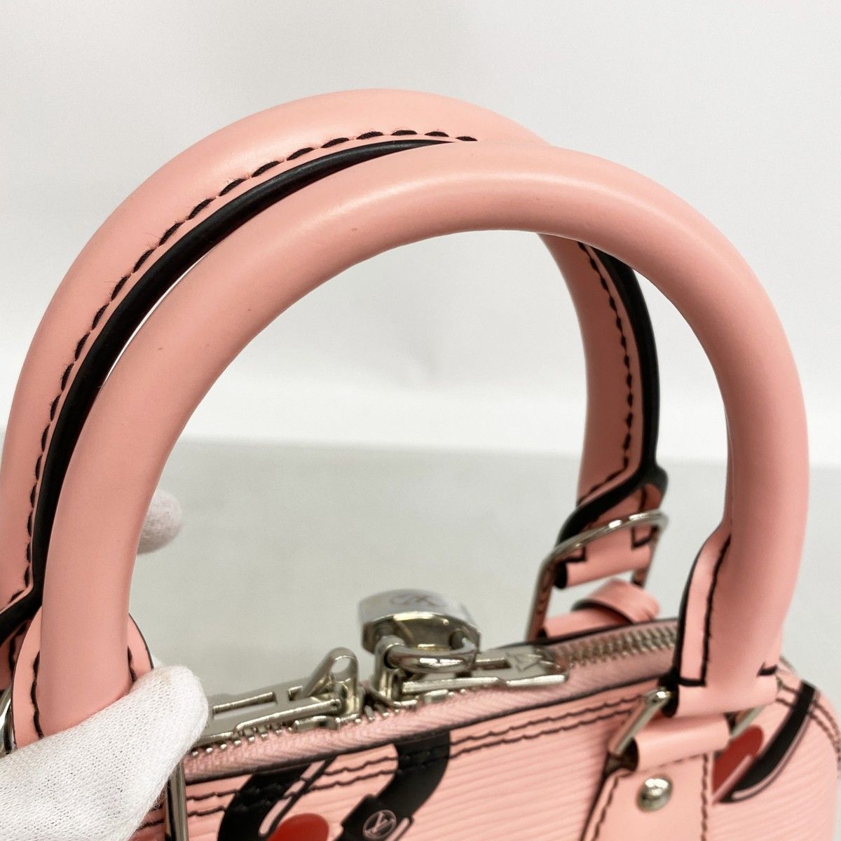 Louis Vuitton Handbag Epi Alma BB Rose — view 8