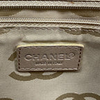 Chanel Handbag Wild Stitch Lambskin Beige Gold — view 5
