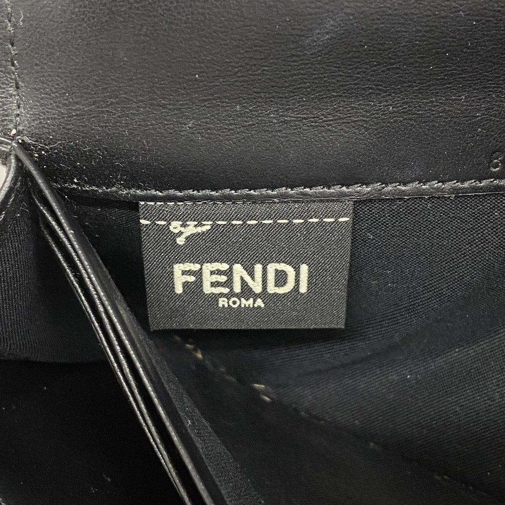 Fendi Wallet Leather Black Gold — view 4