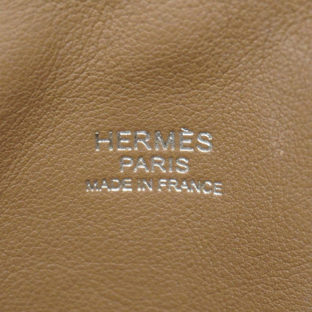 Hermes Handbag Bolide 31 Taurillon Clemence Etoupe Silver 2-Way — view 5