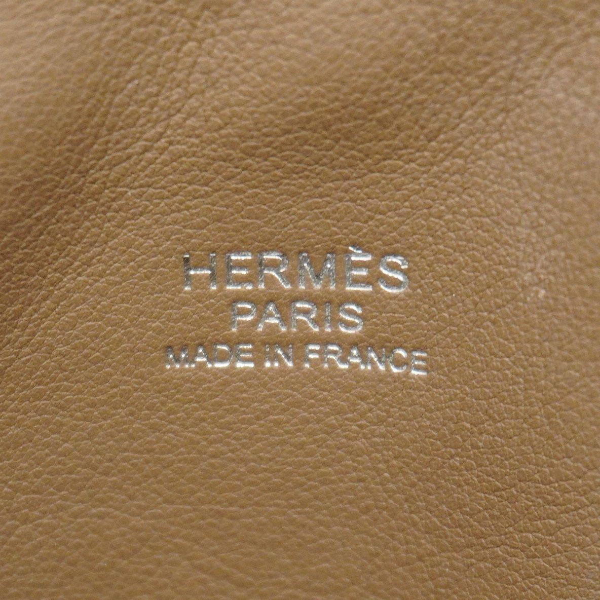 Hermes Handbag Bolide 31 Taurillon Clemence Etoupe Silver 2-Way — view 5