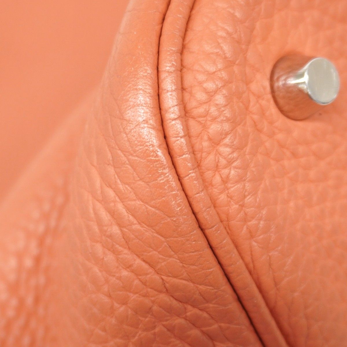 Hermes Handbag Picotin Lock GM Taurillon Clemence Vert Clair Silver — view 6