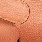 Hermes Handbag Picotin Lock GM Taurillon Clemence Vert Clair Silver — view 7