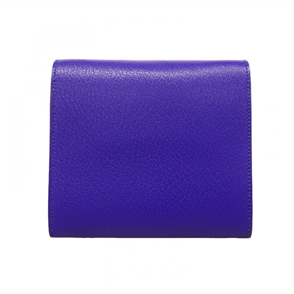 Hermes Shoulder Wallet Cinetic Tougo Evercuff Blue Electric Silver — view 9