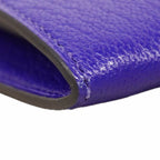 Hermes Shoulder Wallet Cinetic Tougo Evercuff Blue Electric Silver — view 6
