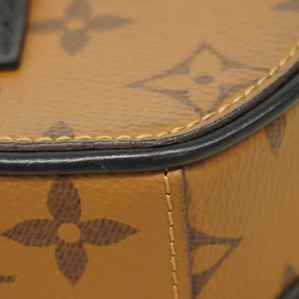 Louis Vuitton Handbag Monogram Reverse Mini Boite Chapeau Brown 2-Way — view 6