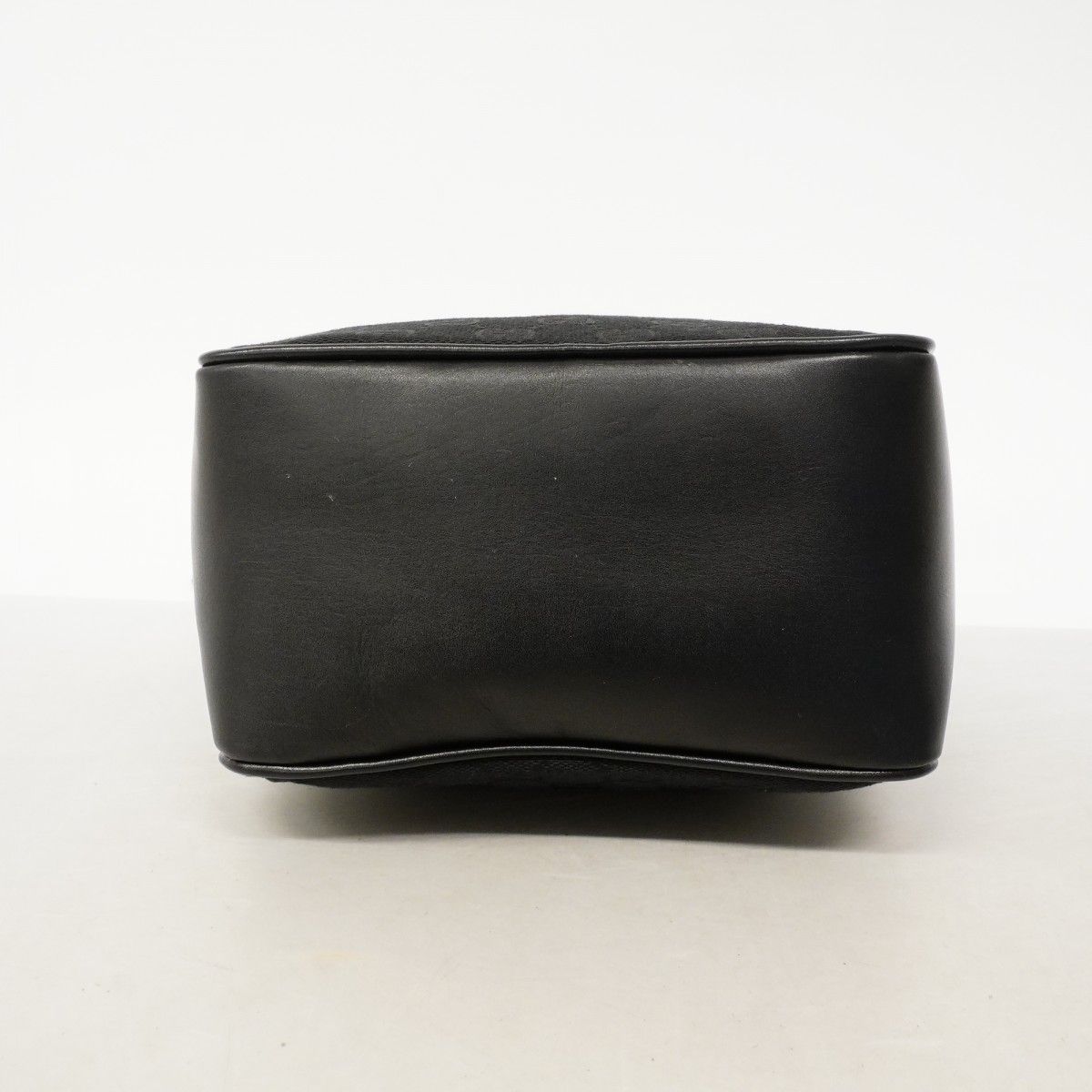 Gucci Shoulder Bag GG Canvas Black Silver — view 3